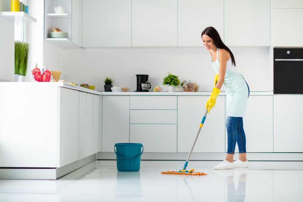 Kitchen cleaning